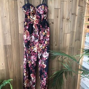 Floral jumpsuit